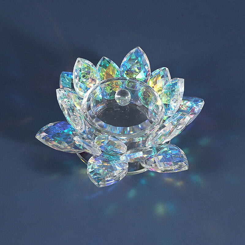 Nail Art Acrylic Crystal Glass Lotus cup Dish Bowl Cup With Cap Liquid GlittBDA