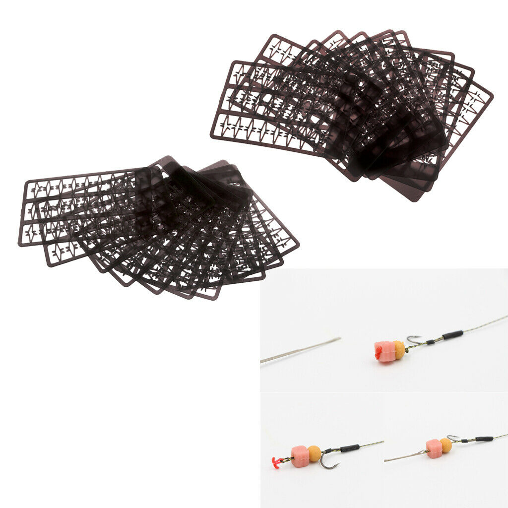20Sets / 960Pcs Carp Fishing Hair Rig Stops Boilie Bait Stops 5mm 9mm