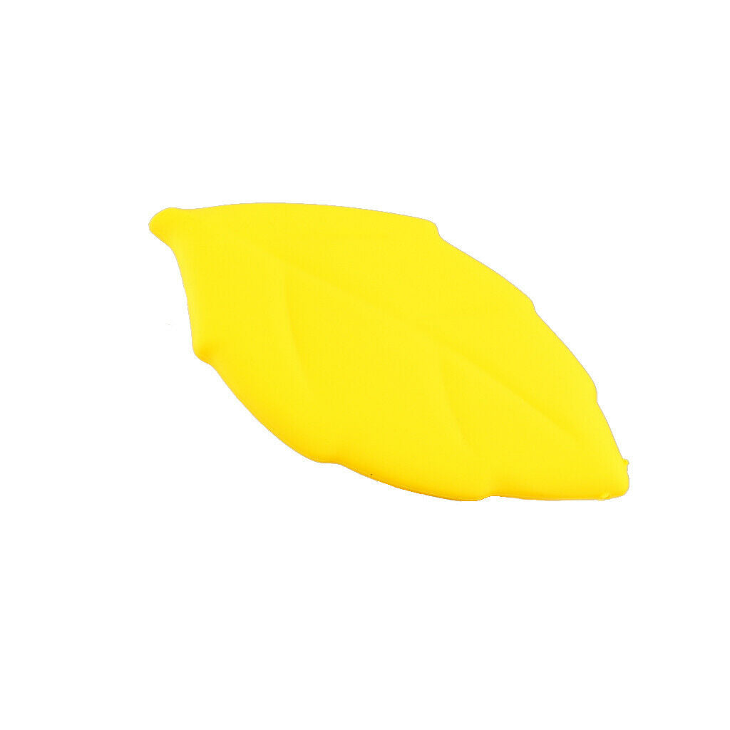 Portable Outdoor Travel Camping Leaf Pocket Water Cup Wash Gargle Cup Yellow