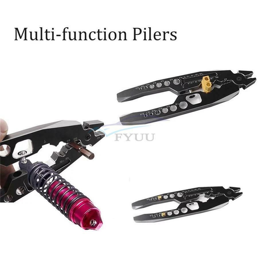 Car Tools CNC T-plug And XT60 Plugs Metal Welding Clamp Fastener Shock Pliers