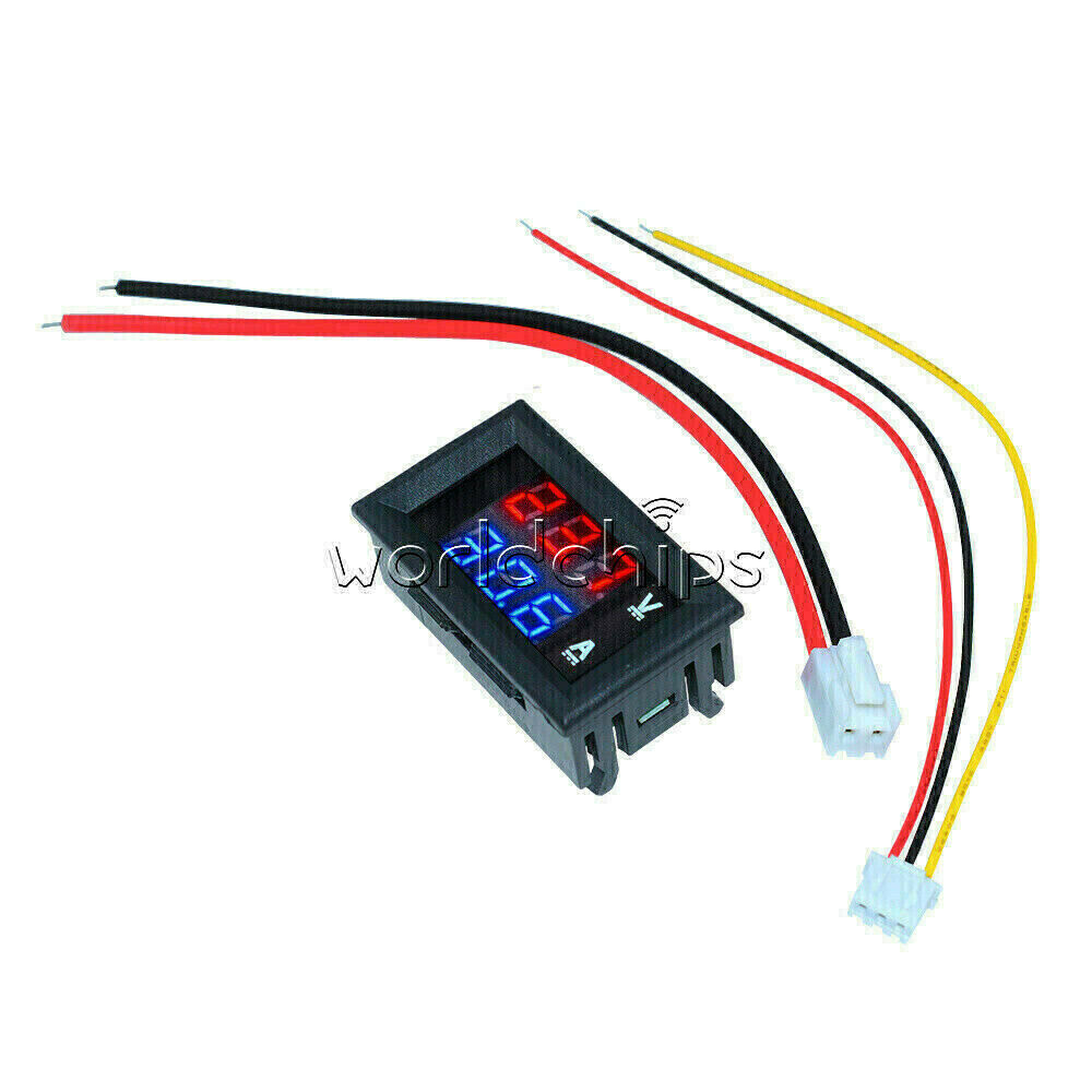 DC 100V 10A Voltmeter AmmeterLED Amp Dual Digital Volt Meter