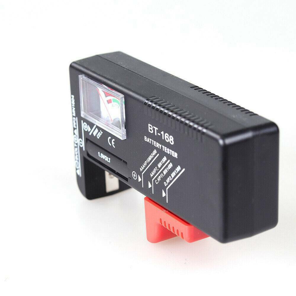 HOT Universal Battery Tester Tool AA AAA C D 9V Button Checker Cell Volt Tester