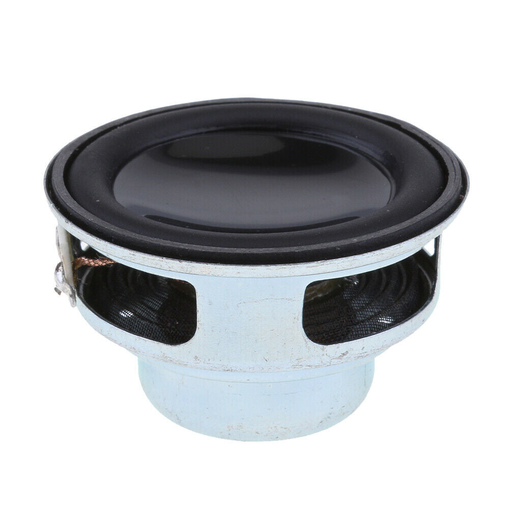 40mm 5W Magnetic Speaker Stereo Sound PU Black Replacement (Pack of 2)