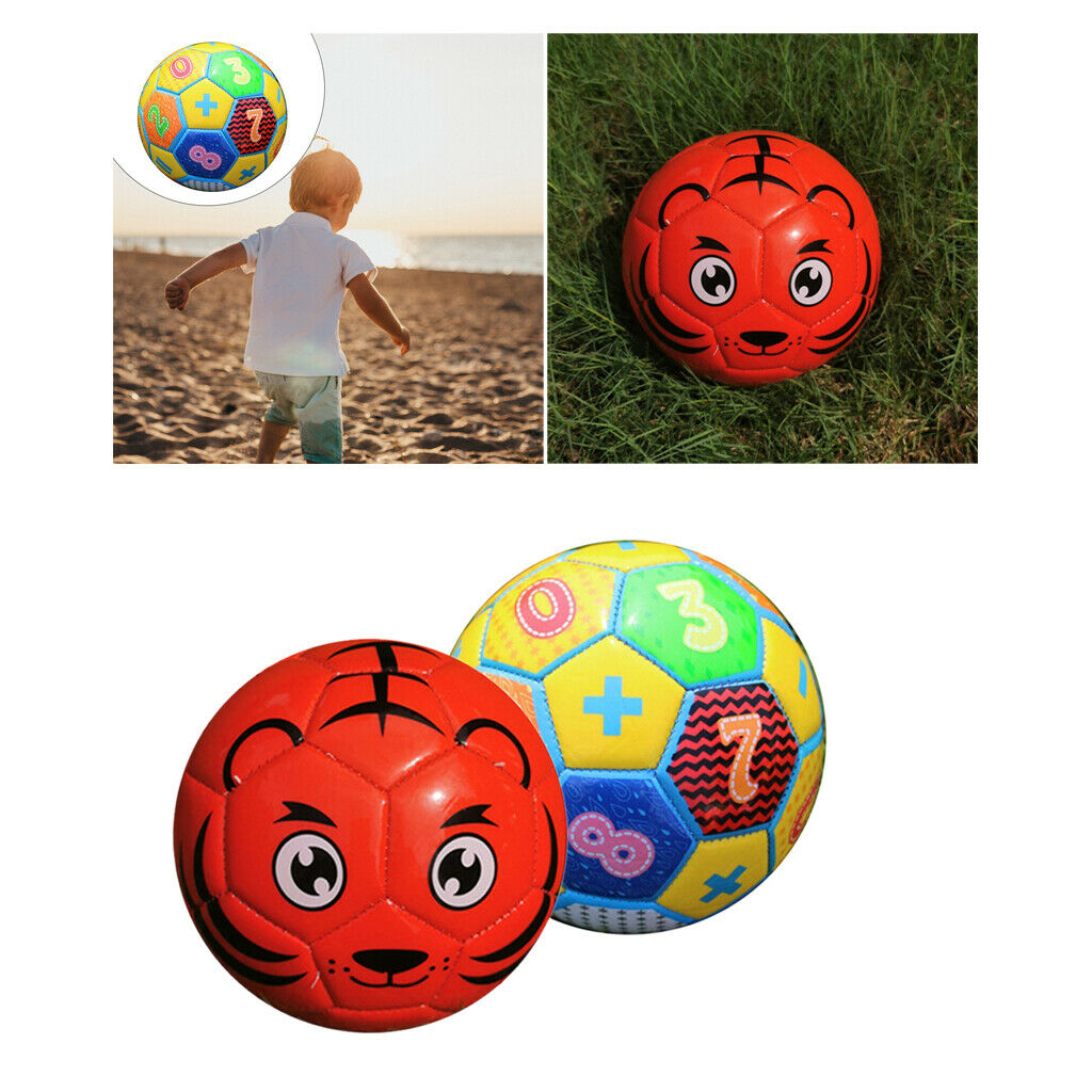 2x Kids Soccer Children Soft Colorful Foam Ball Ball for Girls, Boys Gifts