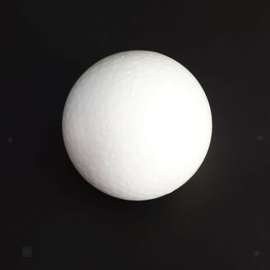 5x Round Smooth Styrofoam Foam Polystyrene Balls Spheres DIY Kid Craft 120mm