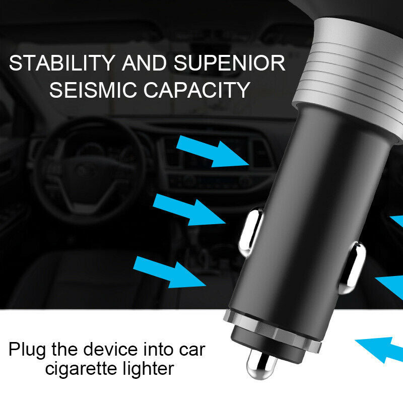9V-28V Car Bluetooth MP3 Hands-free Player FM Transmitter EQ Bass QC3.0 Charger