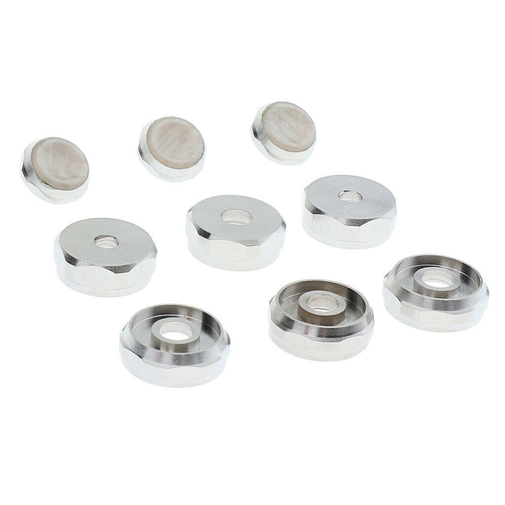 1 Set Finger Trumpet Buttons Accessories Finger Inlays Trumpet Shell