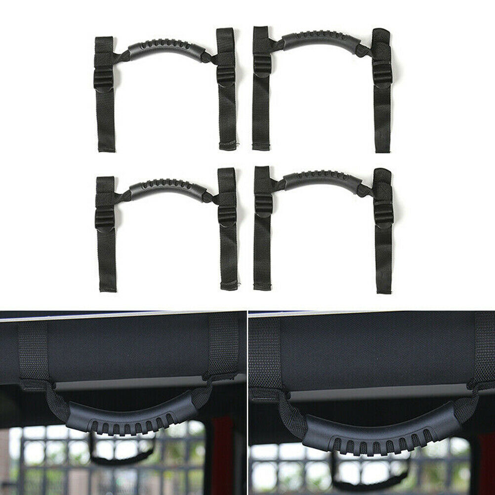 Roll Bar Grab Handles Grip Wide Handle For Wrangler JK JKU TJ Unlimited B.l8