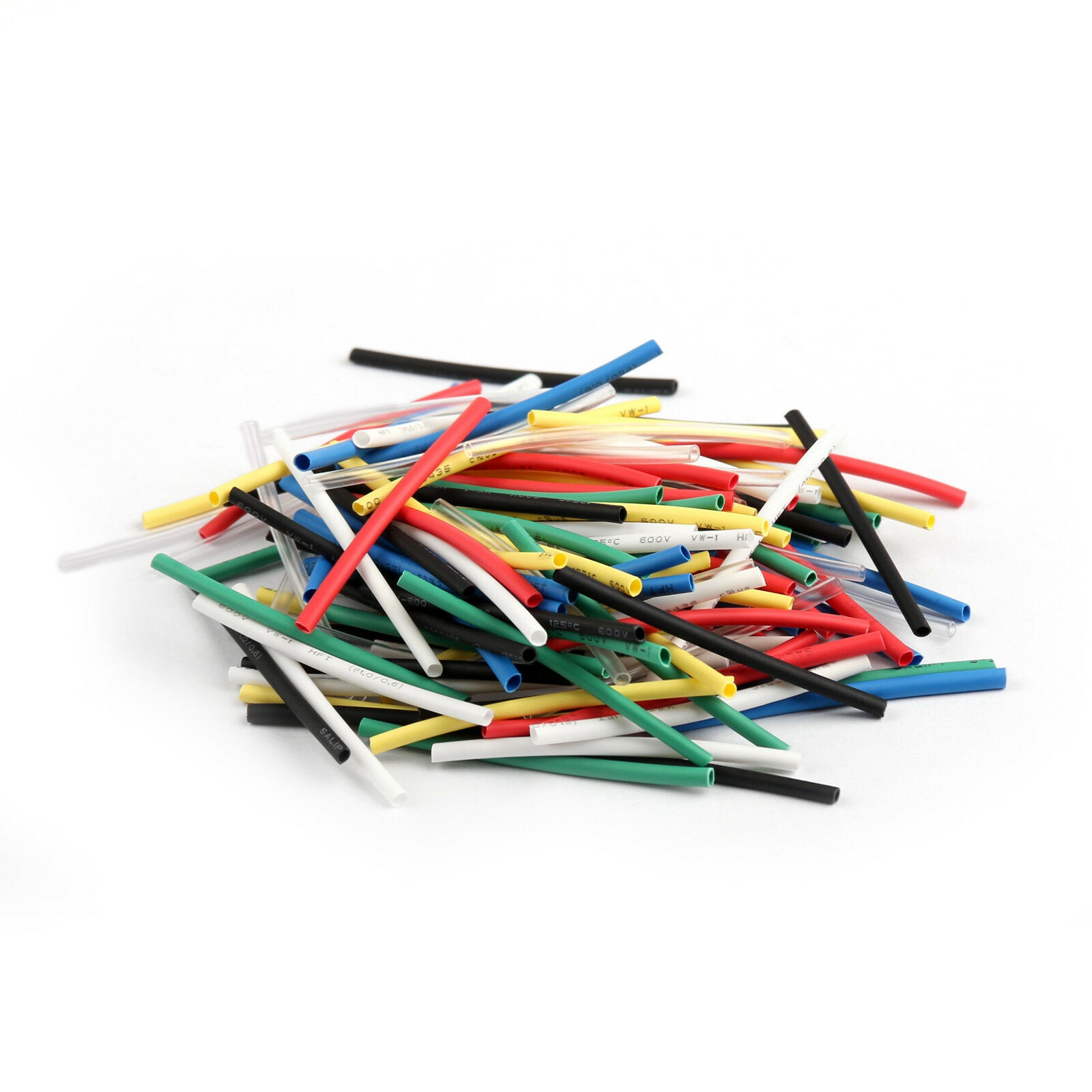 140pcs 7 Colors 1mm Assorted 2:1 Heat Shrink Tubing Sleeving Wrap Cable 40mm