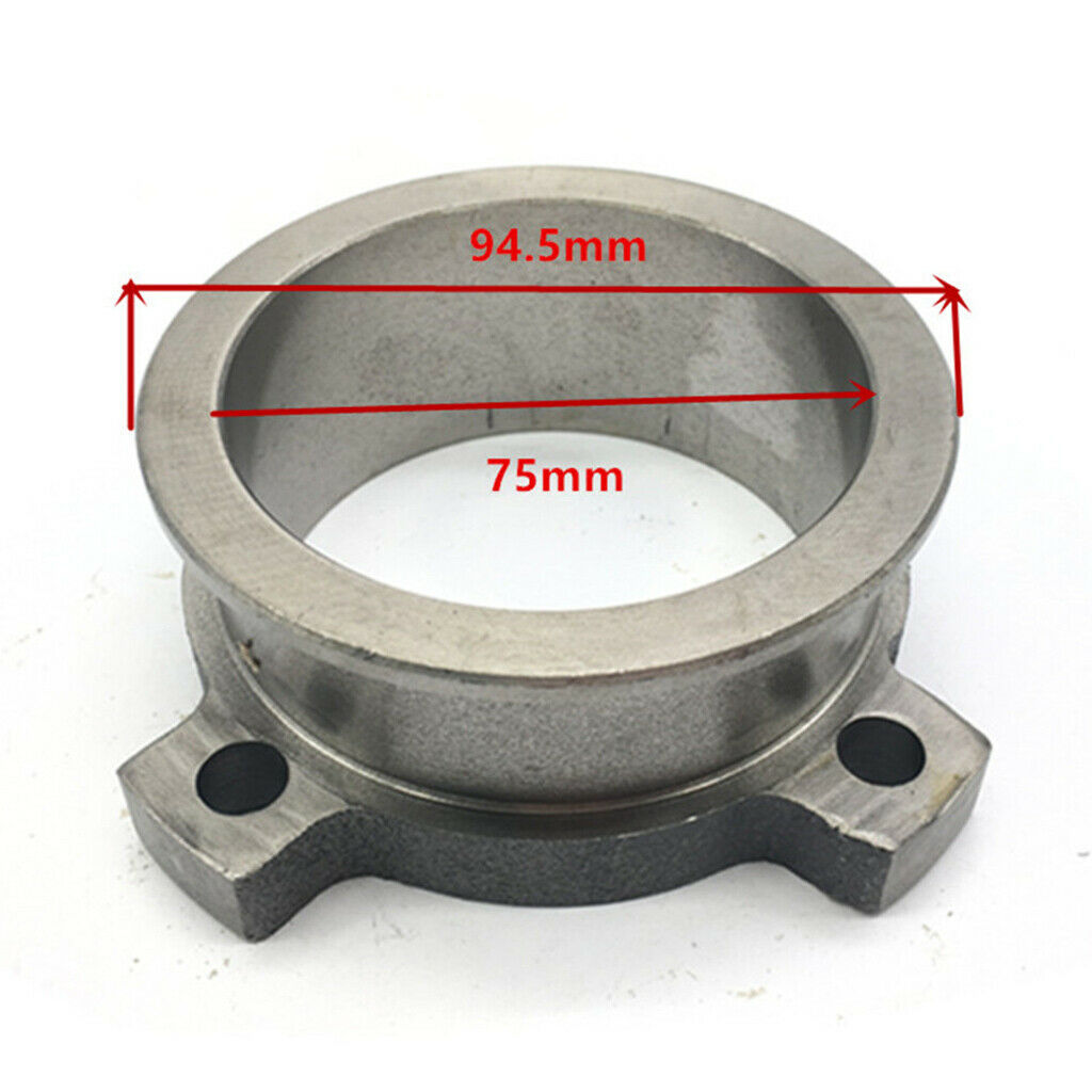 3" 4 Bolt   Adapter Flange For T3 GT35 Turbo SS V Band V-Band Adaptor New
