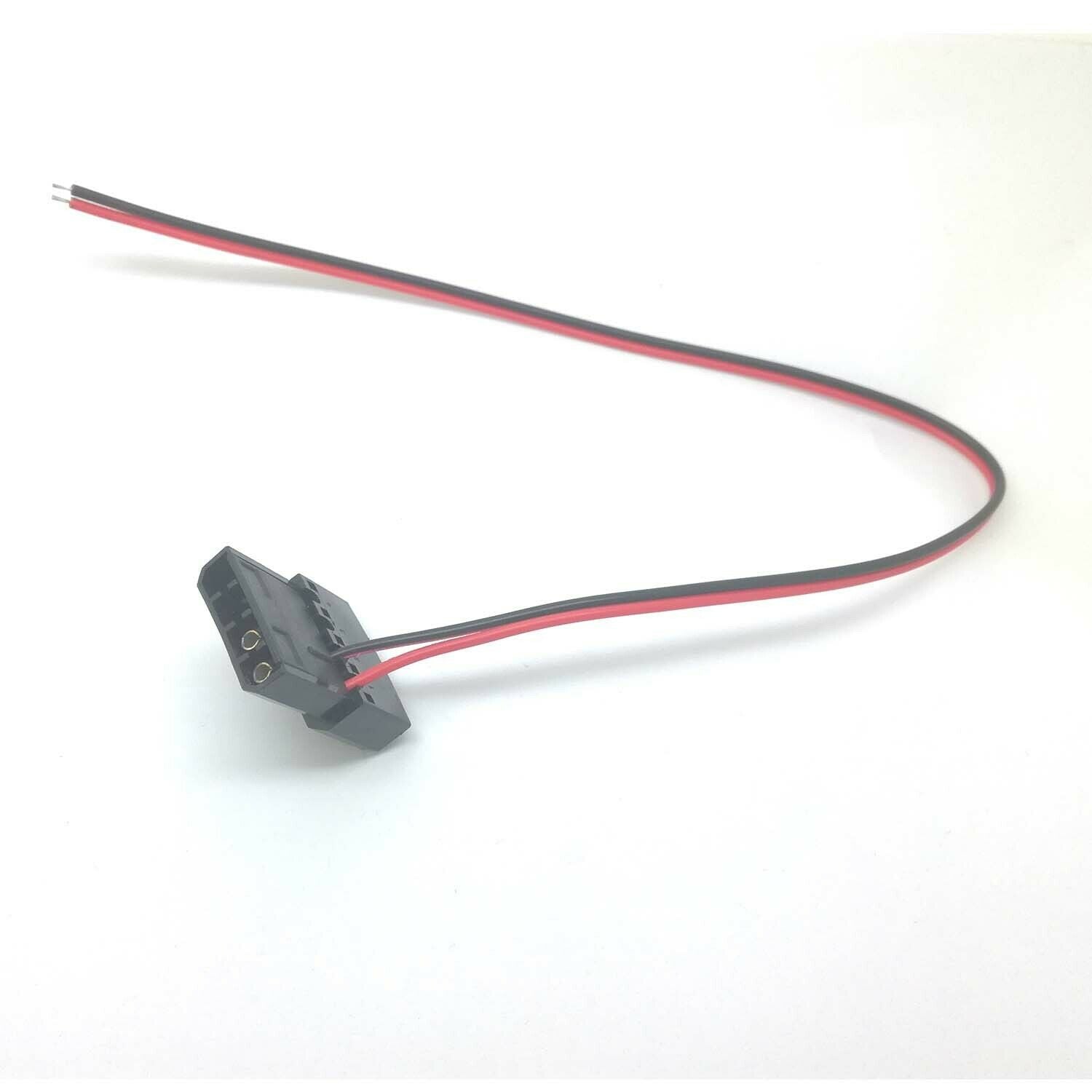 4PIN Molex to 2pin DC Power cable cord 12V/3A for LED SMD PC box 30cm