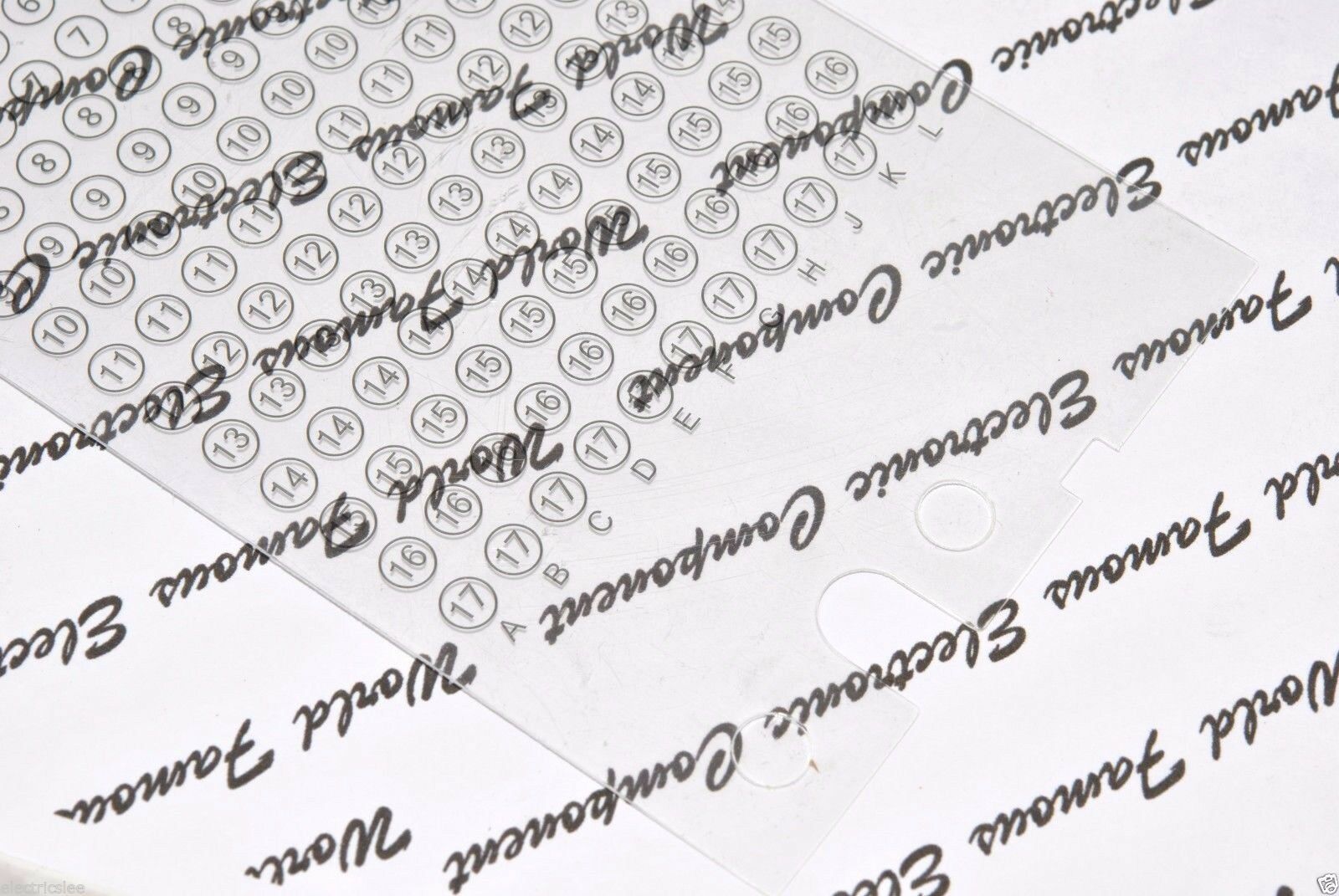 10PCS - HICKOK PET Blank Data Punch Cards Cardmatic Tube Tester 118B KS-15874-L2