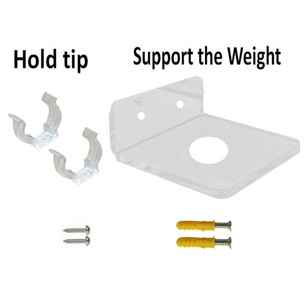 Clear Acrylic Display Stand Holder for Lightsaber Vertical Rack Bracket