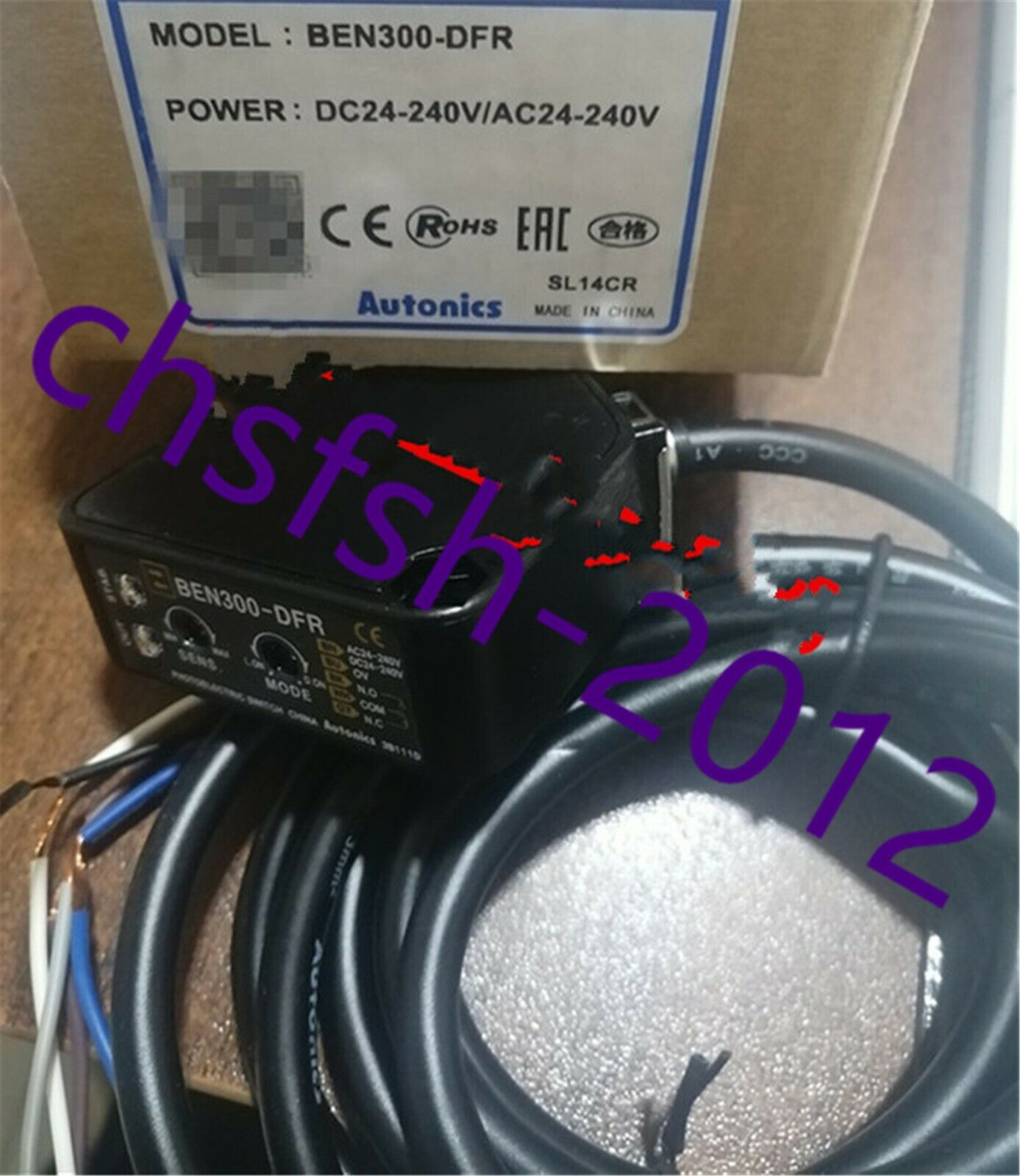 1 pcs New IN Box Autonics BEN300-DFR Photoelectric Switch