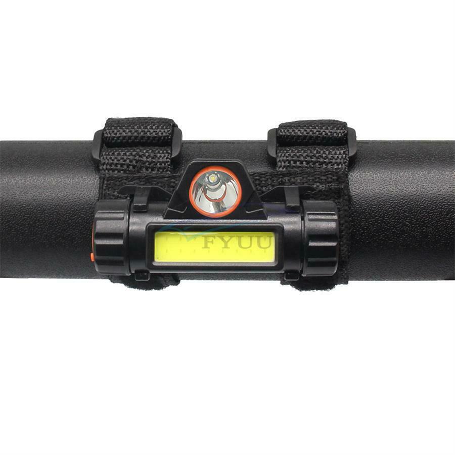 1× Waterproof Universal Nylon Strap LED Light For UTV ATV With 1.25-2" Roll Bar