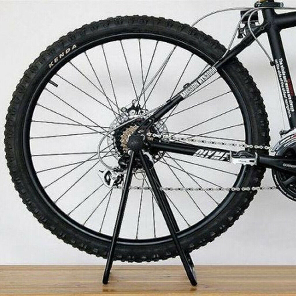 Portable Bicycle Bike Display Repair Foldable Holder Parking Bar Stand