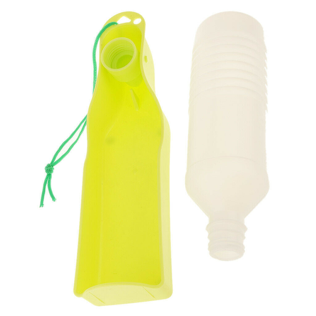 Portable Pet Travel Water Dispenser Feeder Dog Cat Drinking Bottle 500ML