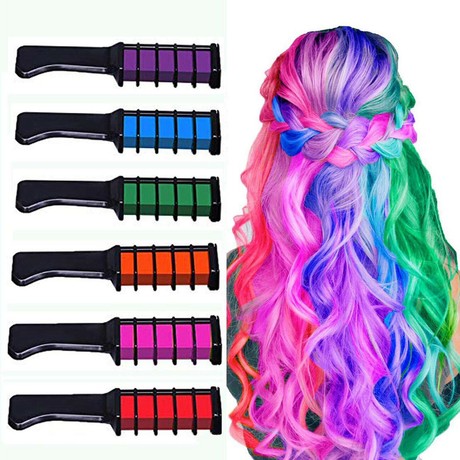 Hair Dye Comb Kits Products Hair Color Comb Bright Hair Color Dye for Girls