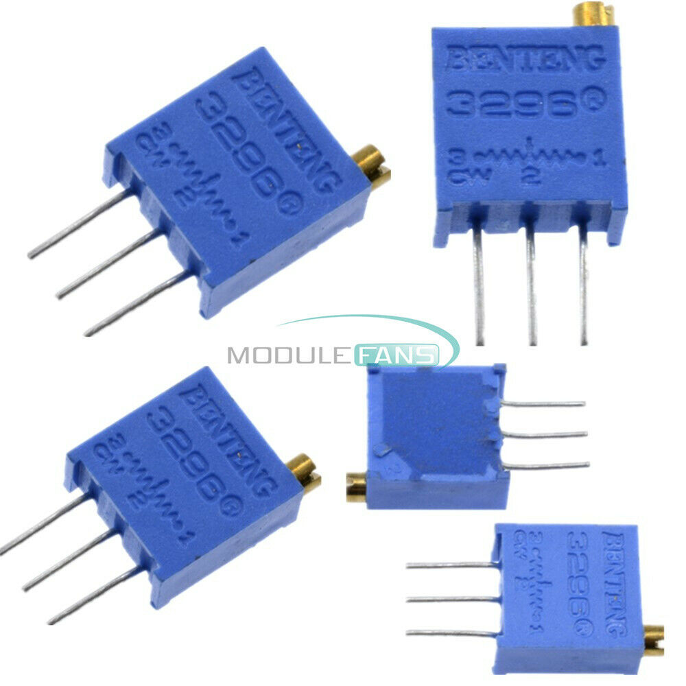 50PCS 3296W-502 3296 W 5K ohm Trim Pot Trimmer Potentiometer