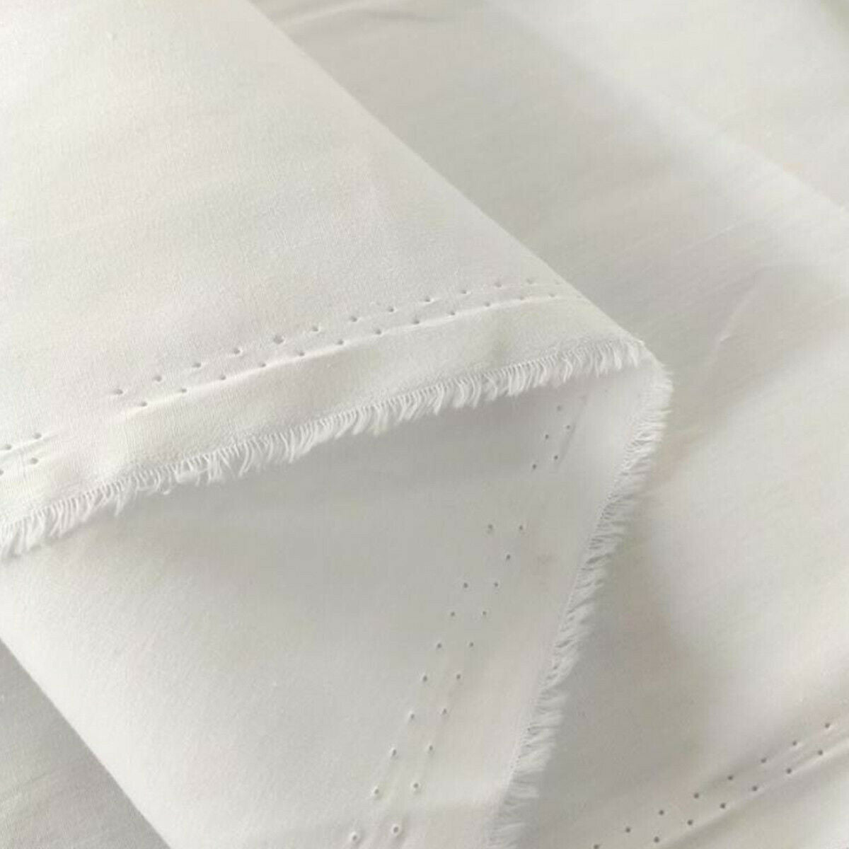 1M For Lining Cotton Fabric Shirt Dressmaking Plain Quilting DIY Sewing Craft