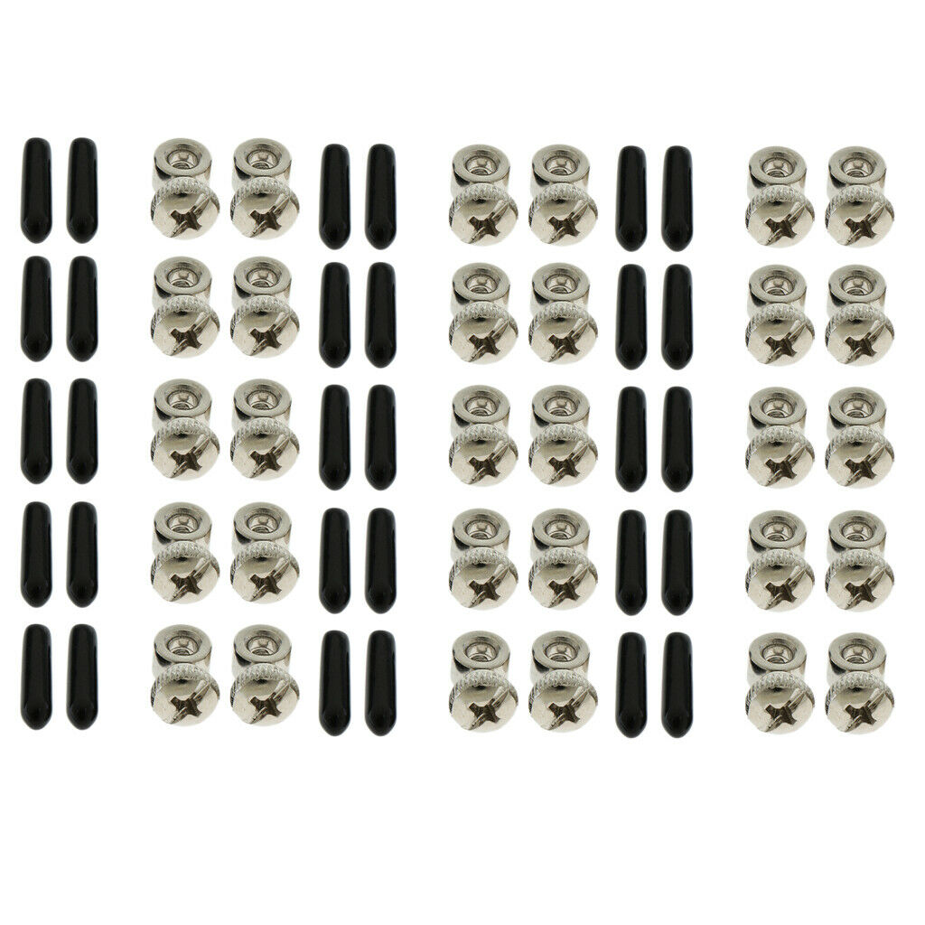 15 Pairs of Adjustable Bolts Jumping Rope Replacement Screws