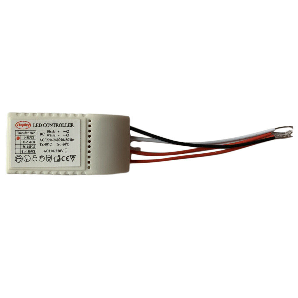 4x AC 220V LED Transformer Power Supply Driver for LED Bulbs