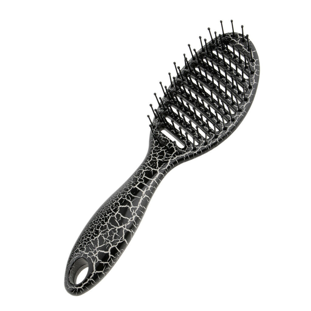 Salon Professional Hair Brush Anti-Static Hair Styling Scalp Massage Comb Black