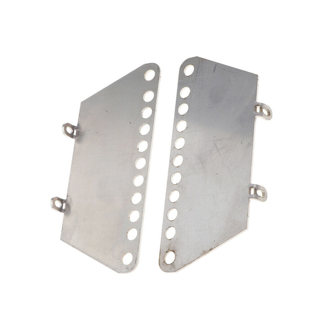 2 Pieces Metal Side Pedal Plate for 1/10 MN D90 D91 RC Car Spare Parts