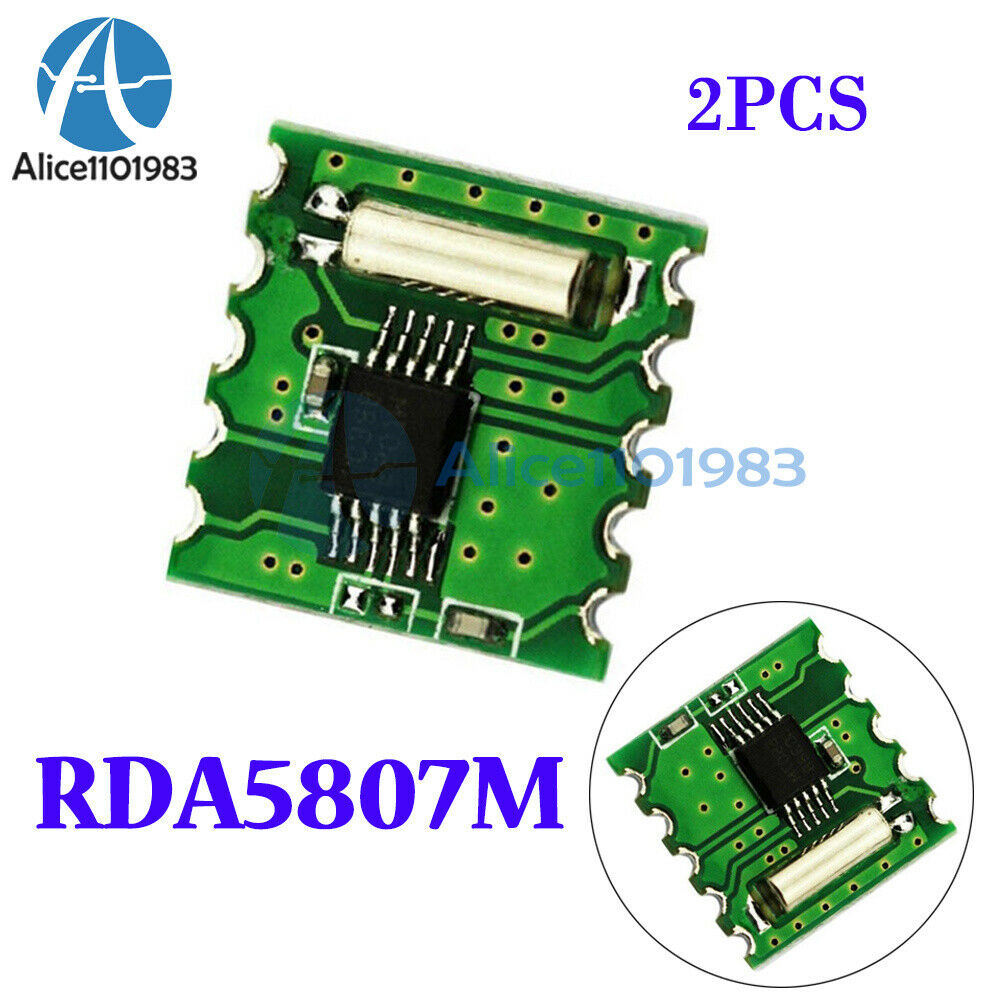 10Pcs FM Stereo Module Radio Module RDA5807M RRD-102V2.0 Wireless Module Arduino