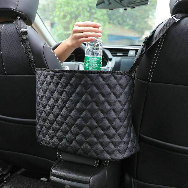 Multi Hanging Nets Pocket Trunk Bag Organizer Car Rear Seat Back Storage Bag