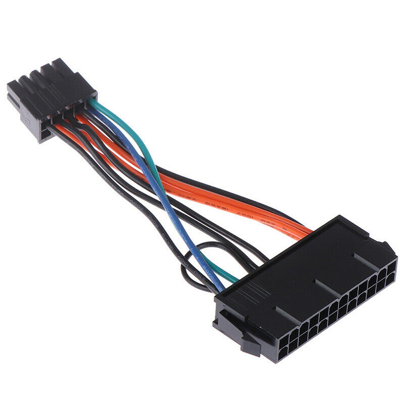 24Pin Female to 10Pin Male Adapter Power Supply Cable Cord for 10PIN Moth.l8