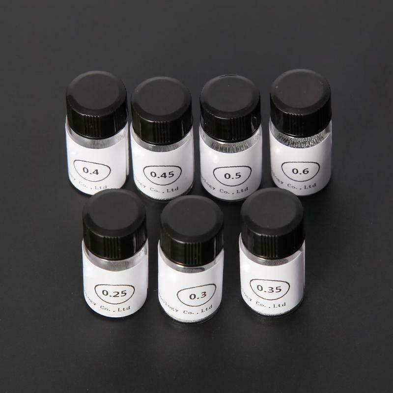 7 Bottles Of 12.5K Soldering Ball Lead Solder Ball Set For BGA Reballing Stencil
