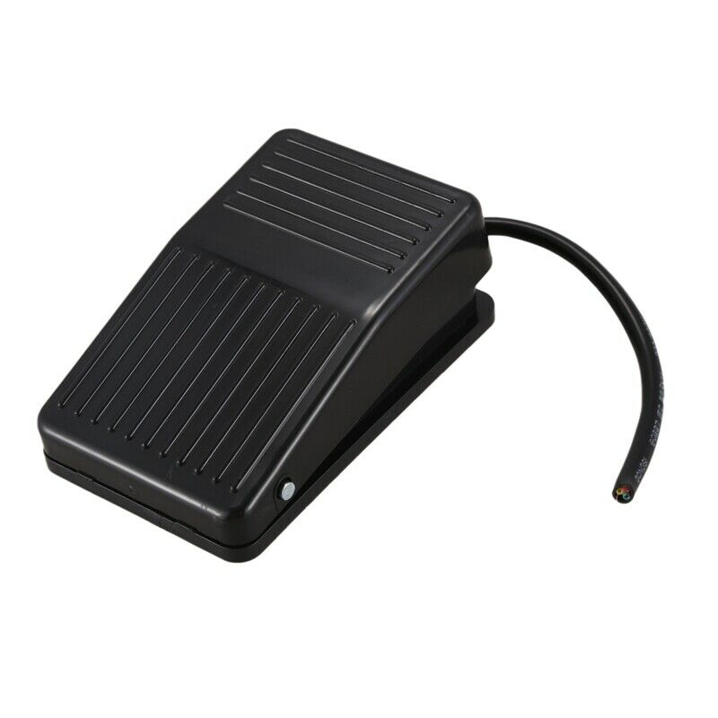 220V 10A SPDT Nonslip plastic Momentary Electric Power Foot Pedal Switch B8K8K8