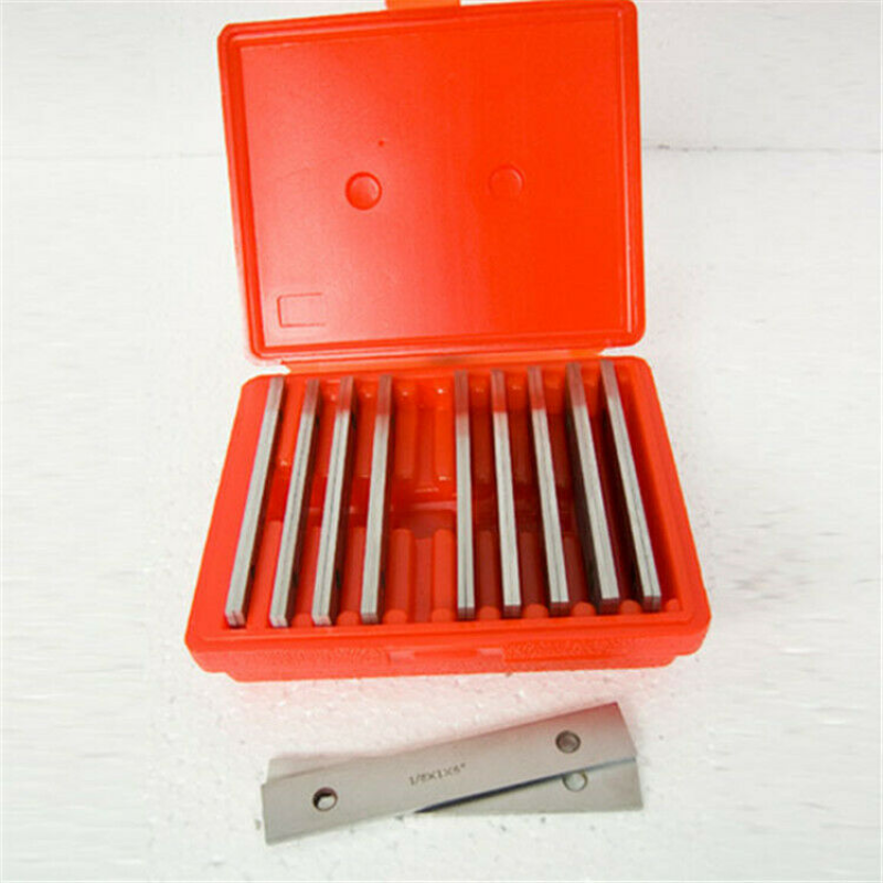 10 Pairs of 1/8 Inch Parallel Iron Group Milling Machine Parallel Plate V Thin