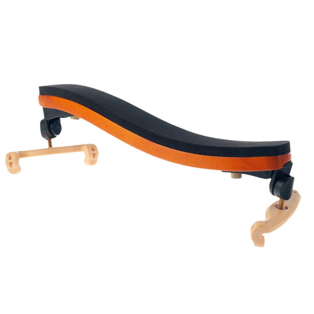 Maple Wood Violin Shoulder Rest Pad Professional Violin Accessory 4/4 3/4