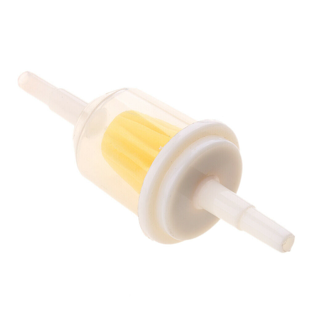 Universal Petrol Inline Fuel Filter LARGE Car Part Fit 7-8mm Pipes