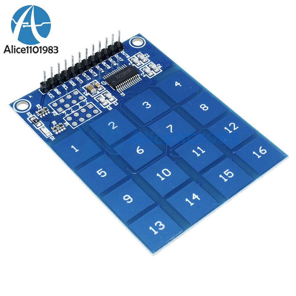 5PCS TTP229 16-Channel Digital Capacitive Switch Touch Sensor Module for Arduino