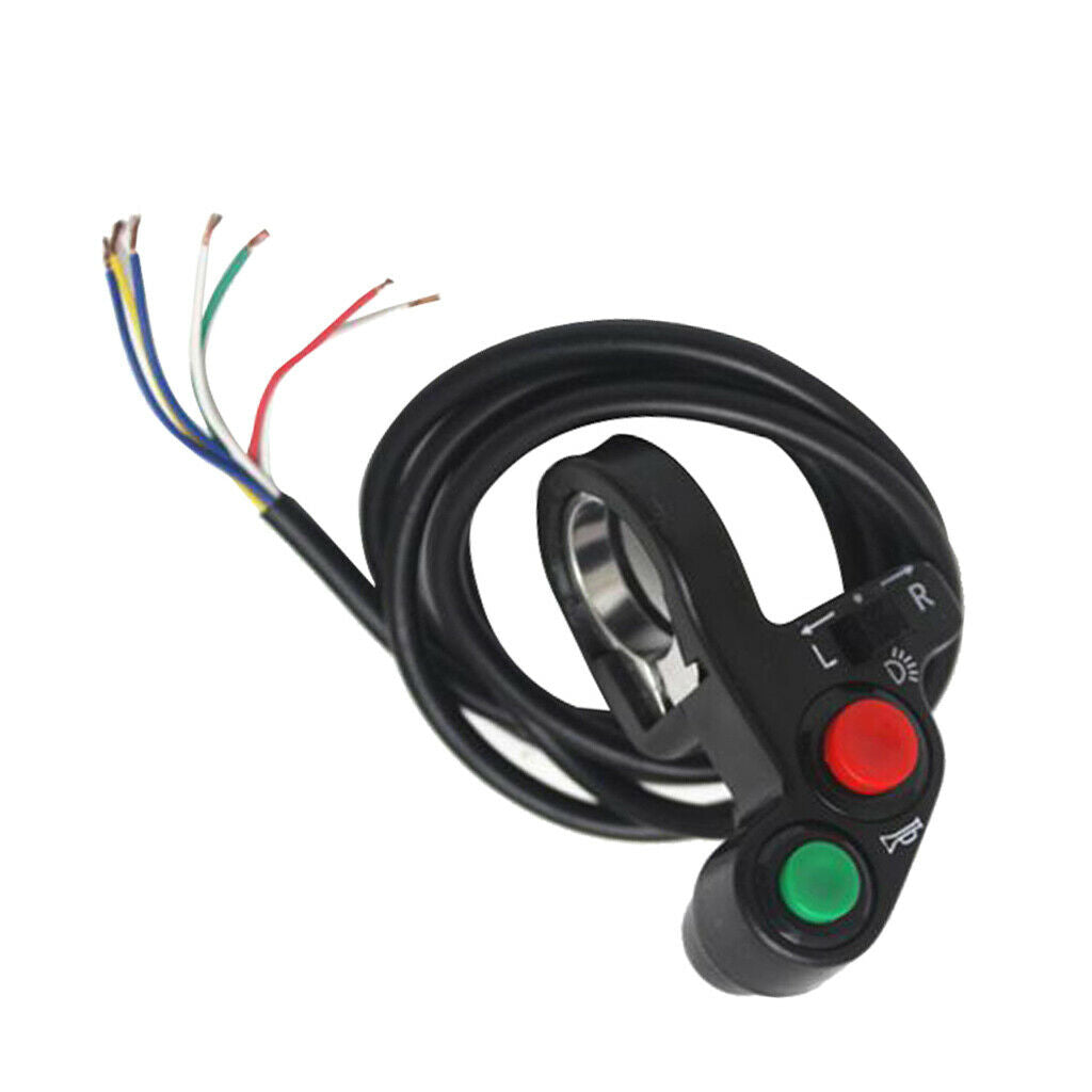 Universal Horn & Turn Signal Light Switch For 7/8'' Handlebar ATV