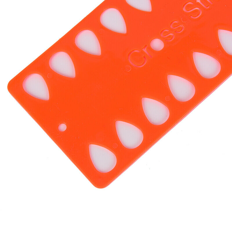 2pcs Plastic Cross Stitch Row Line Board Embroidery Floss Thread Yarn Organiz Qx