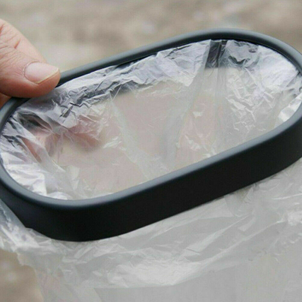Universal Home Car Trash Can Bin Rubbish Garbage Holder Organizer Bag Hanger