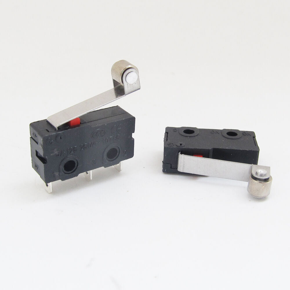 1pc Mini Micro Switch Metal Roller Lever Limit Switch N.O/N.C 5A 125V 20x10mm