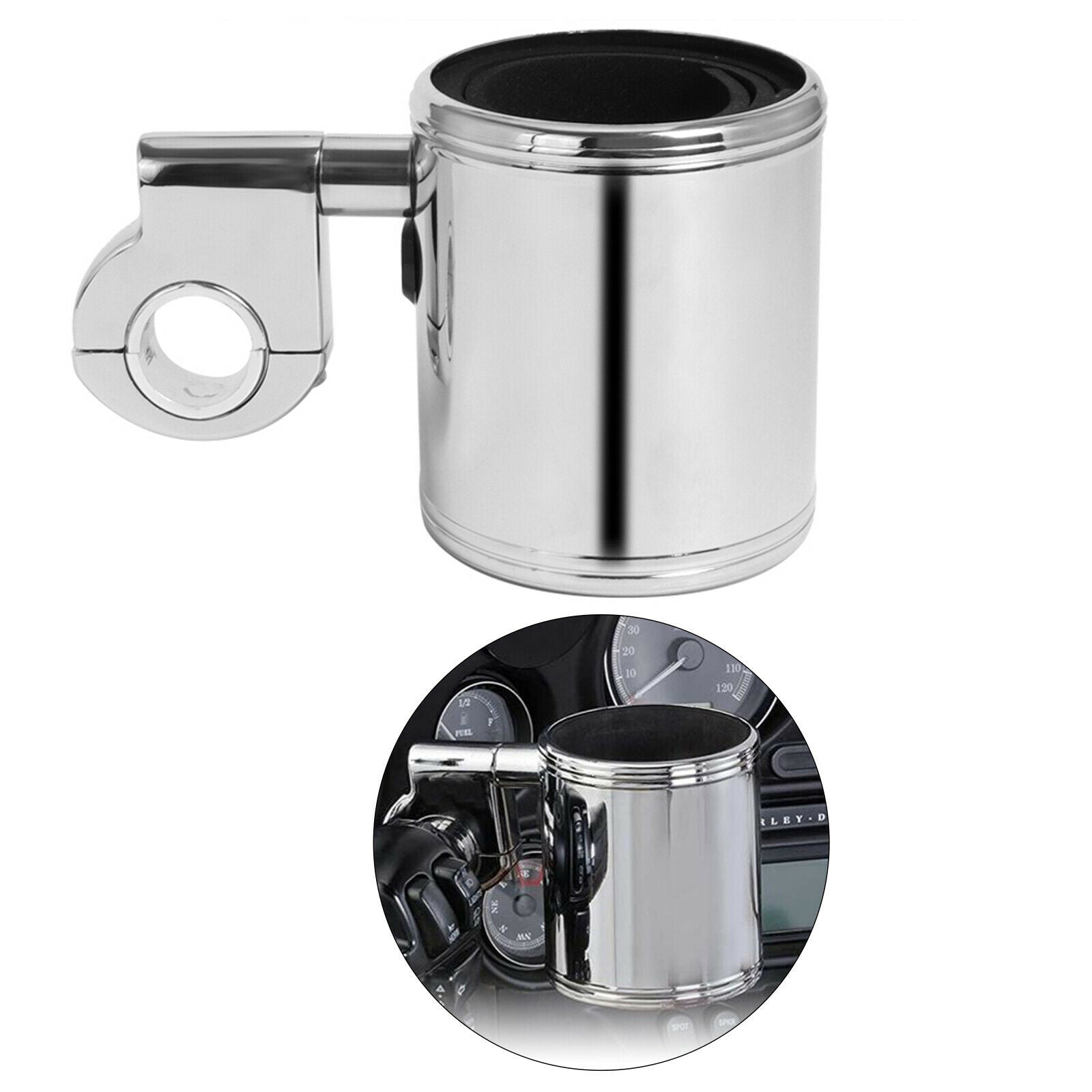 Universal Metal Motorcycle Adjustable Drink Holder Cup Holder Accessories