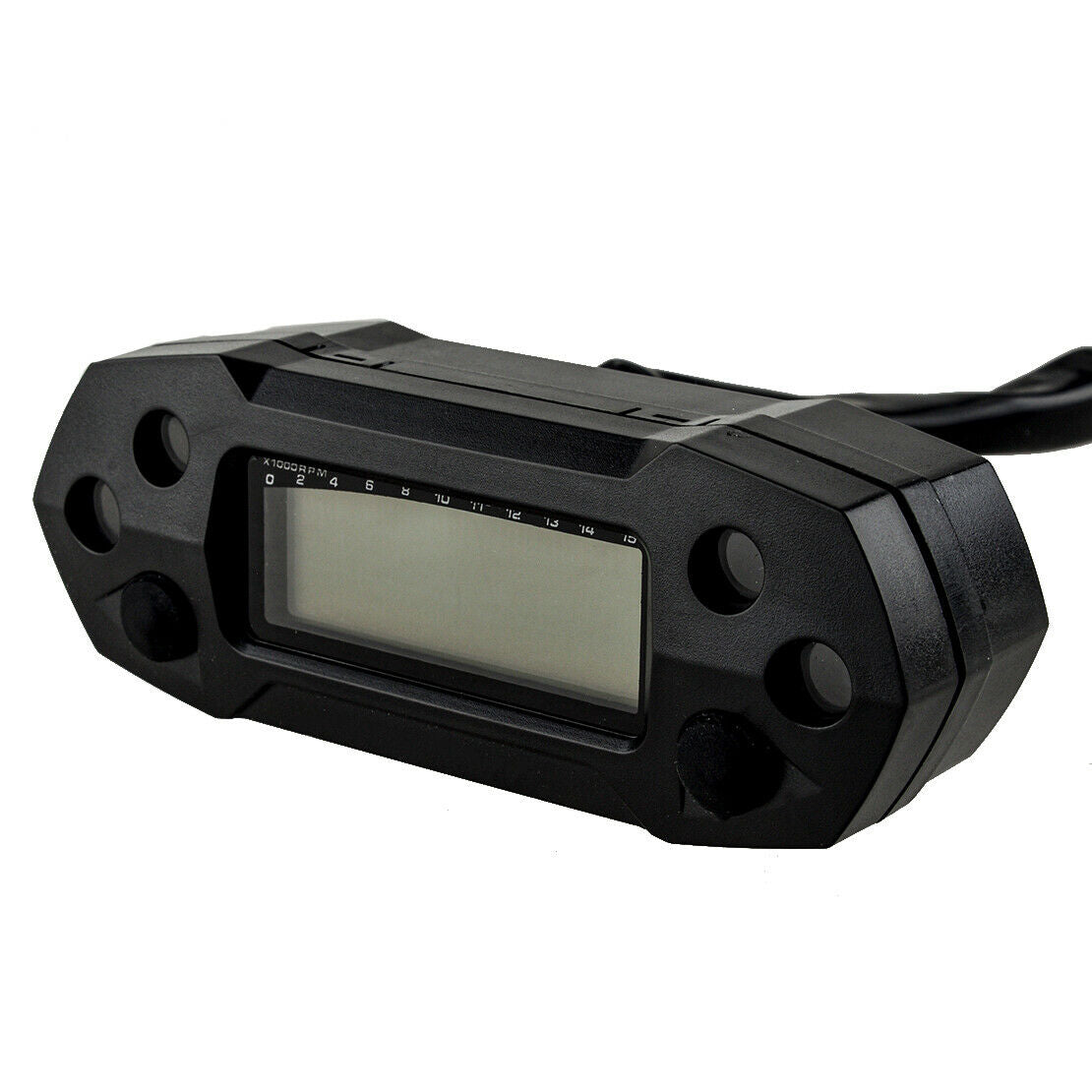 Mini LCD Digital Speedometer Tachometer Odemeter Meter Display Motorcycle Best