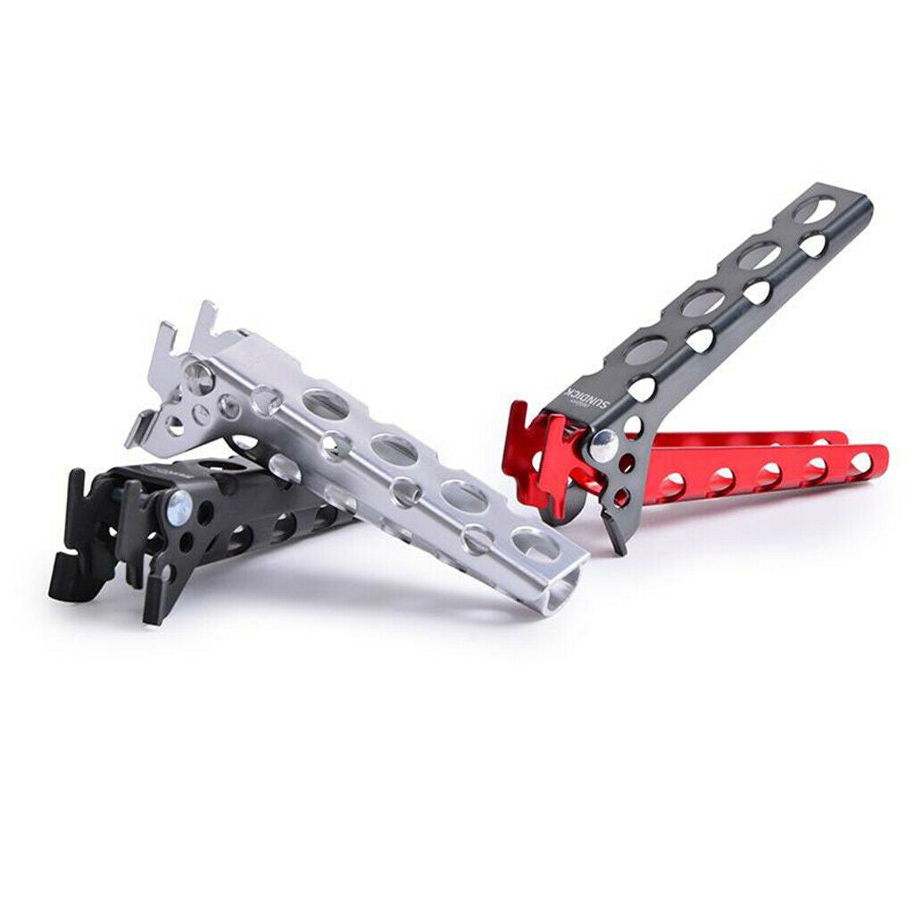 Camping Pot Pan Gripper Aluminum Pot Clamp Pan Handler Lifter Dark Gray