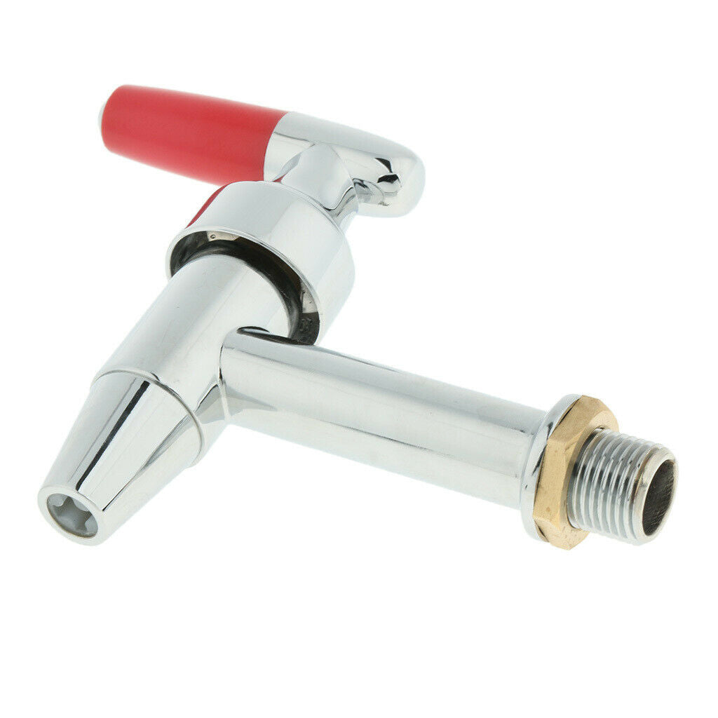 1/2" Beverage Drink Water Dispenser Wine Barrel Spigot Faucet Tap with Filter