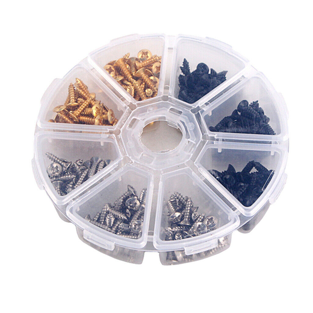 Set of 300 Guitar Bass Pickguard Screws for ST Electric Guitar DIY Parts