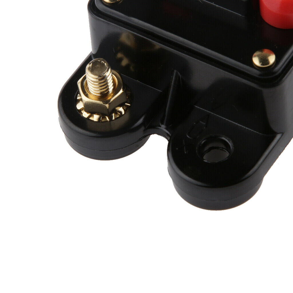 40A Manual Reset Circuit Breaker 12v/24v Car Marine Boat Audio Fuse Holder