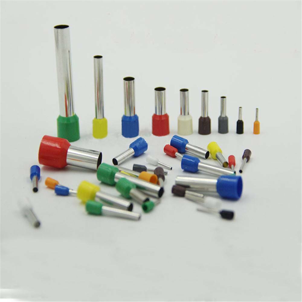 1000pcs 1.0mm² Insulated Cord End Terminal Wire Ferrules 18 AWG Red E1006