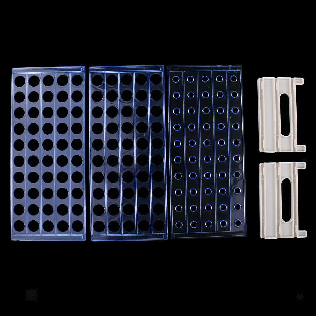 16mm 50 Vents Lab Test Tube Rack Holder Pipe Stand Support Laboratory Supply