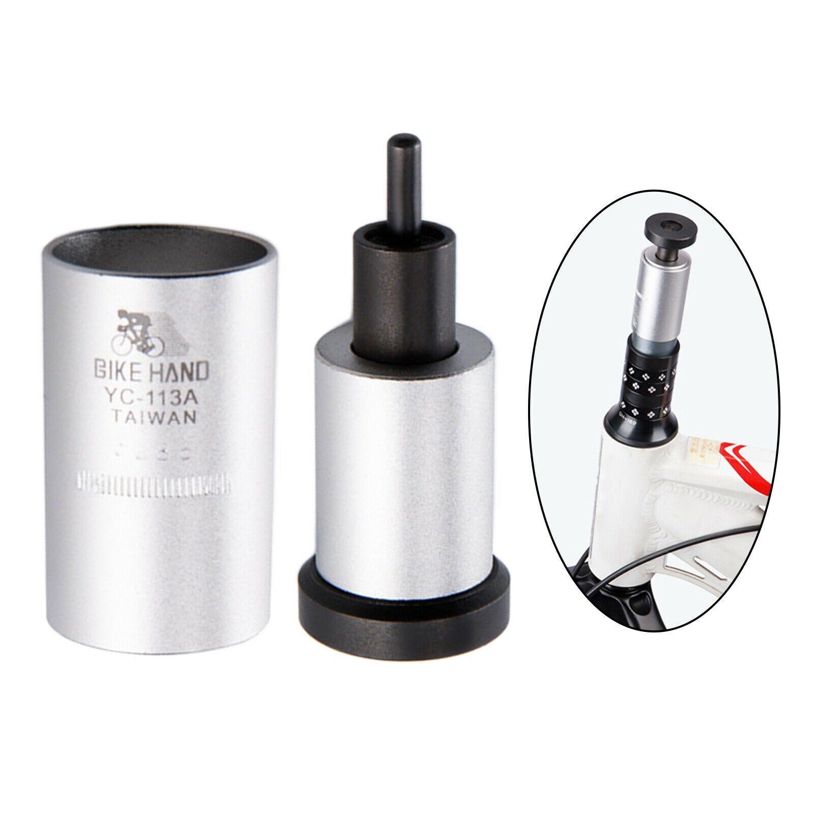 Bike Headset Installer Bicycle Head Parts Star Nut Driver Assemble Kit